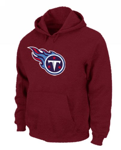 NFL Men's Nike Tennessee Titans Logo Pullover Hoodie - Red